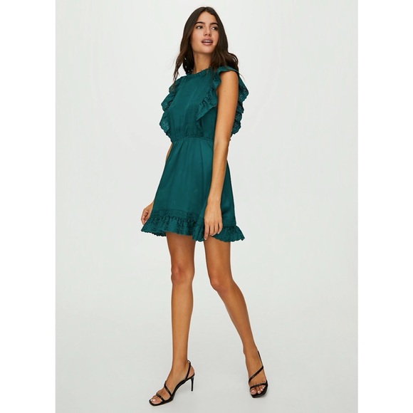 NWT Sunday Best Bibi Dress - Marine Aqua - Picture 2 of 6